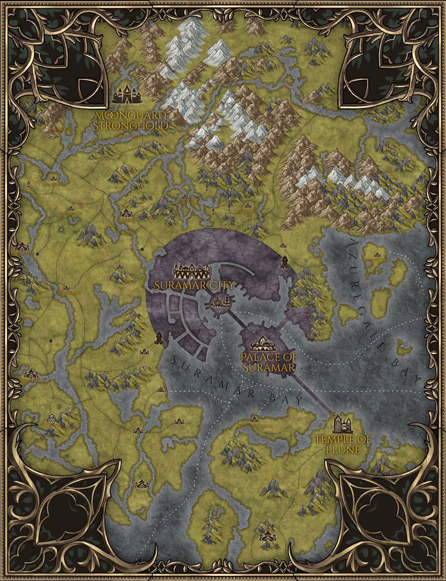 Map of Suramar